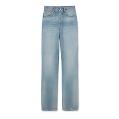 High rise boot cut denim pants