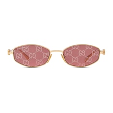 Oval frame sunglasses