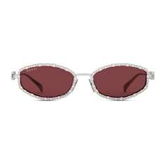 Oval frame sunglasses