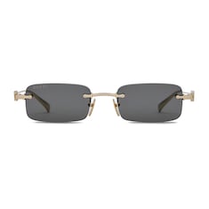 Rectangular frame sunglasses