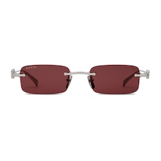 Rectangular frame sunglasses