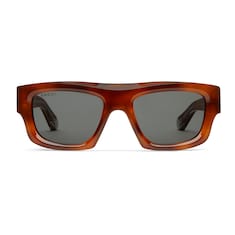 Rectangular frame sunglasses