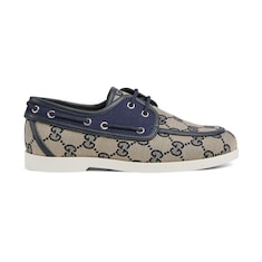 Zapato infantil con GG y cordones