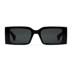 Rectangular frame sunglasses