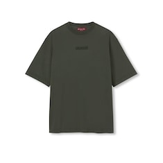 Embroidered cotton jersey T-shirt