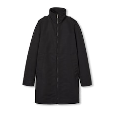 Nylon faille coat