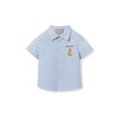 Baby embroidered cotton shirt