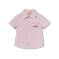 Baby embroidered cotton shirt