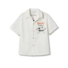 Children's printed cotton shirt