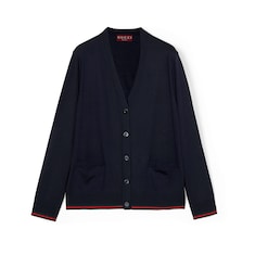 Extra fine cashmere silk cardigan