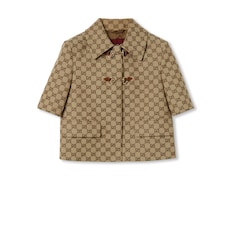 Jacke aus GG Canvas mit Horsebit
