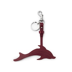 Dolphin keychain charm