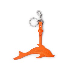 Dolphin keychain charm