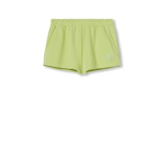 Short en jersey de coton avec broderie