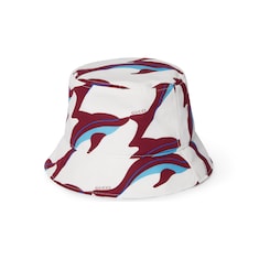 Printed cotton canvas bucket hat