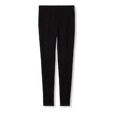 Pantalón de punto de algodón con bordado