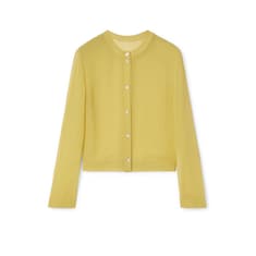 Light silk georgette knit top