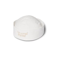 Gorro de lona con bordado para bebé