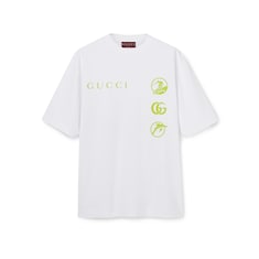 Printed cotton jersey T-shirt