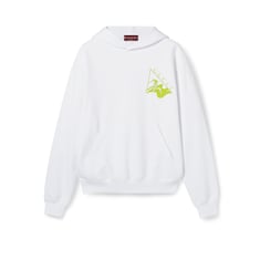 Sweat-shirt en jersey de coton imprimé