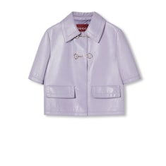 Chaqueta de piel con Horsebit