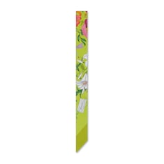 Printed silk twill ribbon
