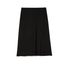 Gucci silk jacquard skirt