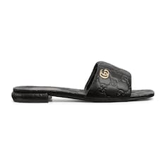 Women's slide sandal with Double G