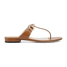 Women's thong sandal with Horsebit