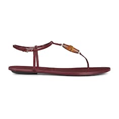 Women's thong sandal with Bamboo