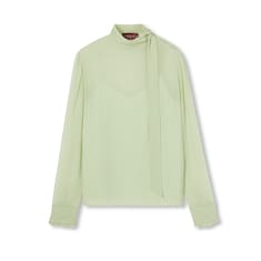 Silk georgette top