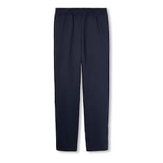 Wide leg nylon jersey trousers