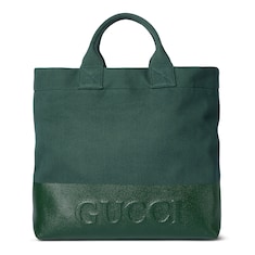 エンボス キャンバス ラージ トートバッグ