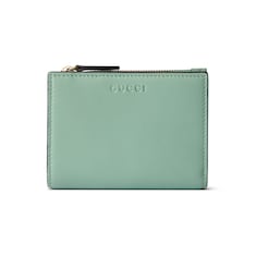 GG Emblem medium zip wallet