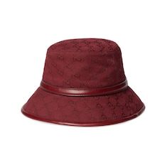 GG Monogram cotton bucket hat