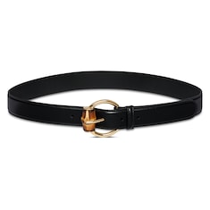 Ceinture avec boucle détail bambou