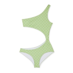 Traje de baño de jersey elástico con GG