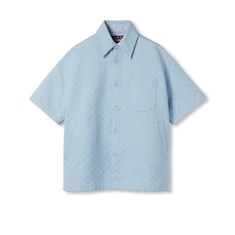 Camisa oversize de algodón con GG