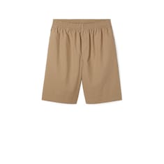 Short en popeline de coton