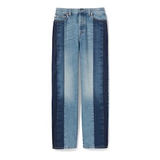 Baggy denim pant with petite fit