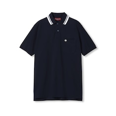 Poloshirt aus Stretch-Baumwolle mit Stickerei