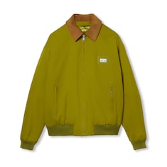 Chaqueta de lona con etiqueta de tribanda Web