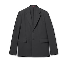 Light wool gabardine jacket