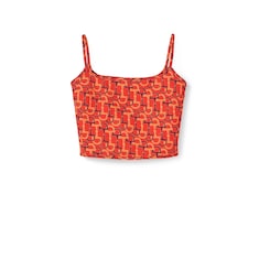 Printed cotton top