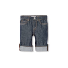 Pantalone neonato in denim con Web