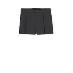 Short en twill de laine