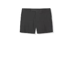 Wool mini shorts
