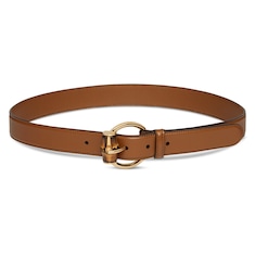 Belt with bamboo detail buckle