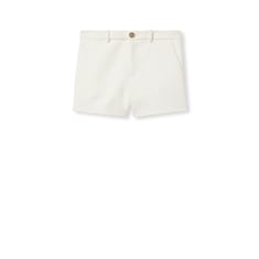 Cotton bouclé shorts