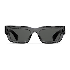 Rectangular frame sunglasses